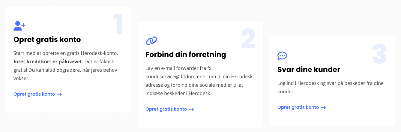 Herodesk create account