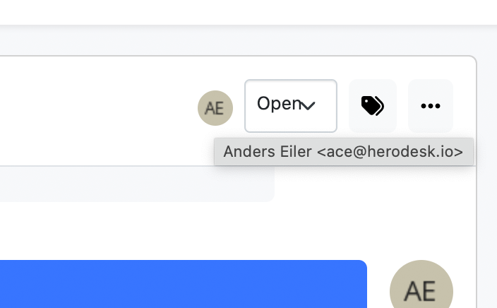 Herodesk viser alle agenter, der ser en samtale