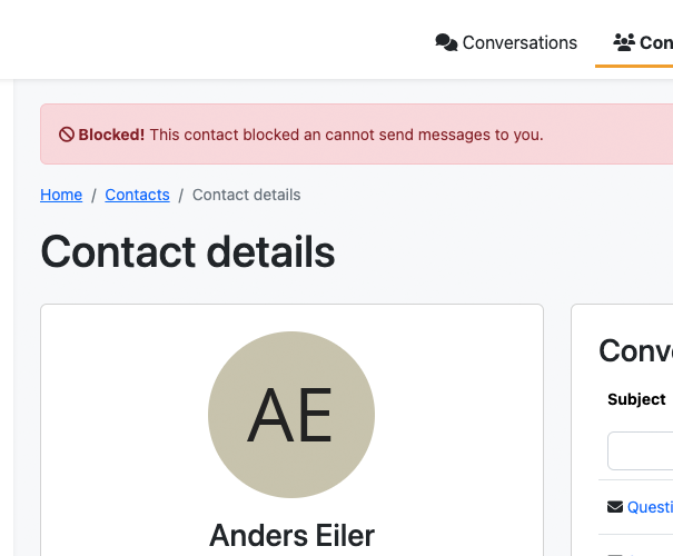 Keep your inbox clean and block spammers